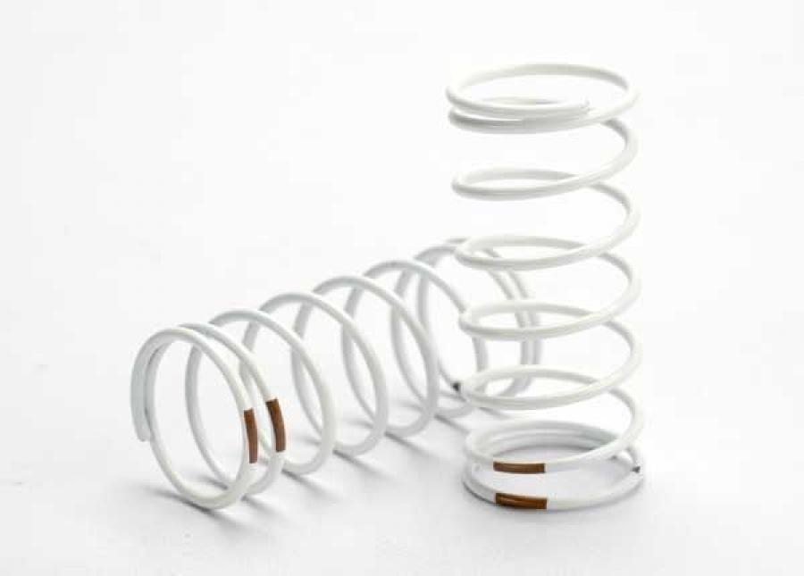 Traxxas Shock Springs GTR White (1.0 Rate Tan) (2) TRX5429
