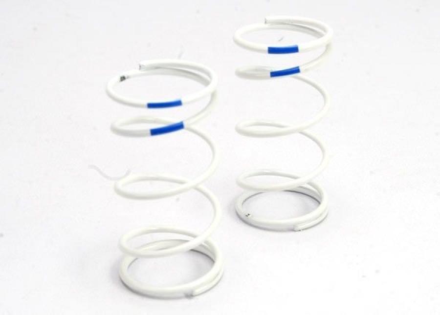 Traxxas Shock Springs GTR White (1.6 Rate Blue) (2) TRX5434