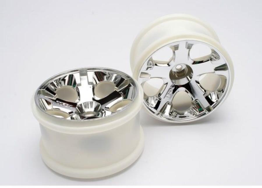 Traxxas Wheels All-Star Chrome 2.8" (2) TRX5576