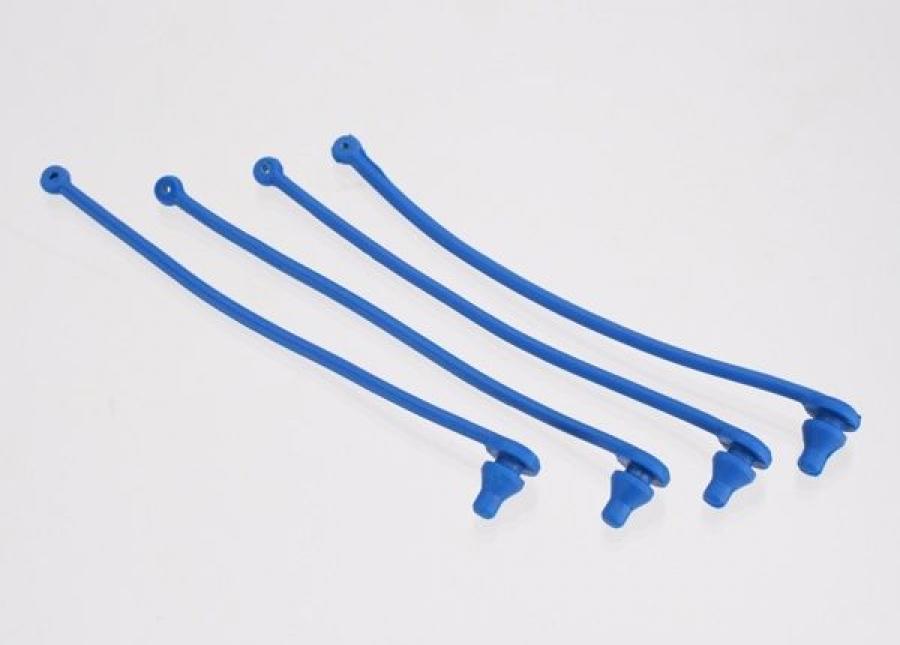 Traxxas Body Clip Retainer Blue (4) TRX5751