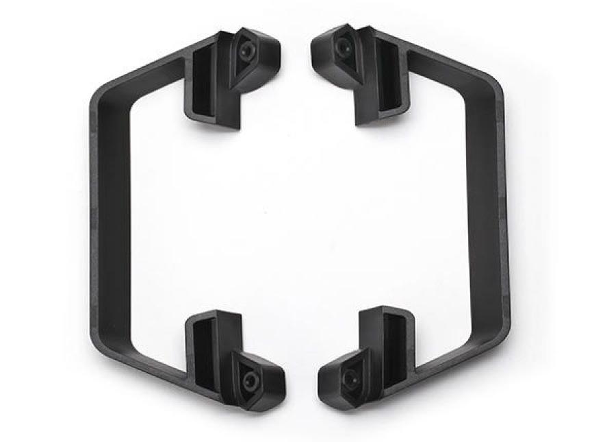 Traxxas Nerf Bars LCG Slash 2wd Black (2) TRX5833