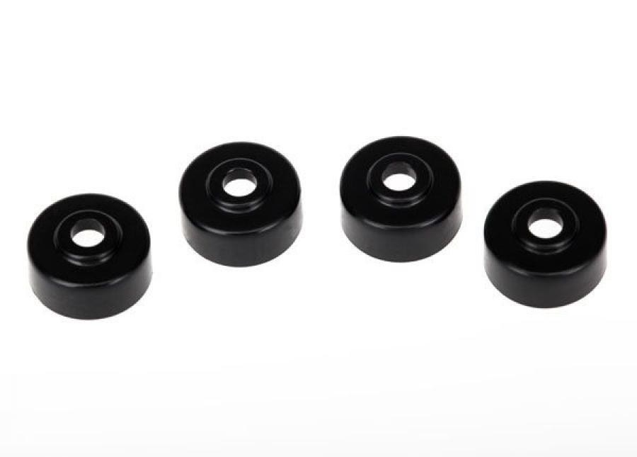 Traxxas MOTOR CAPS, BLACK (4) TRX6234