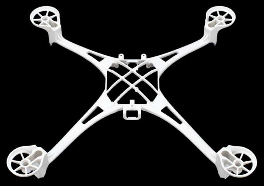 Traxxas Main Frame White (1) TRX6623A