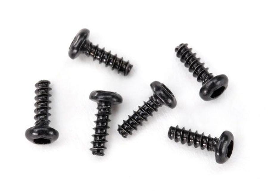 Traxxas Screws 1.6x5mm Button-head Self-tapping (6) TRX6644