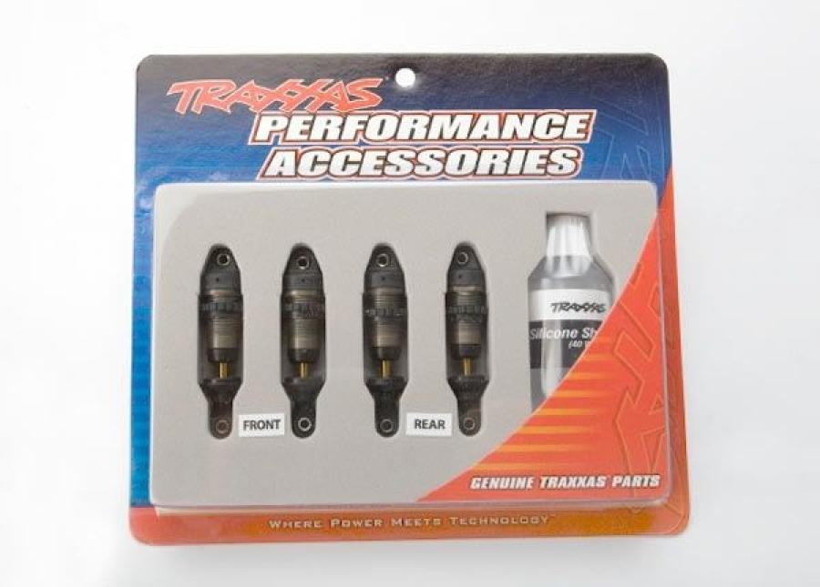 Traxxas Shocks, GTR hard anodized (4) TRX7061X