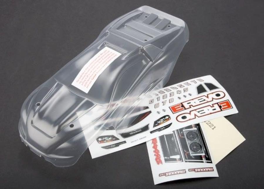 Traxxas Body 1/16 E-Revo Clear TRX7111