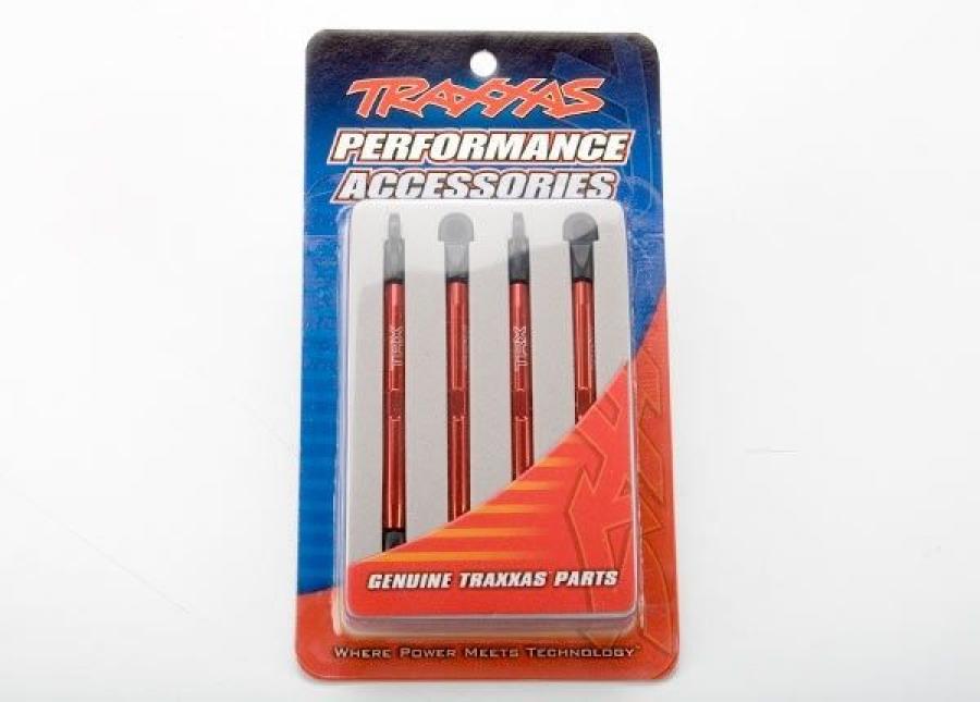 Traxxas Toe-links, Alu. red (4) TRX7138X