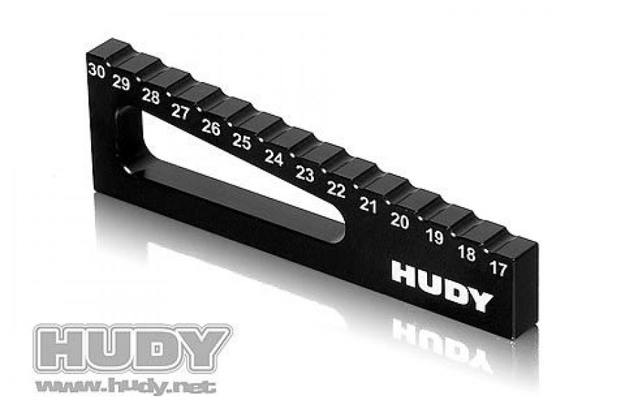 Chassis Ride Height Gauge Stepped 17-30mm