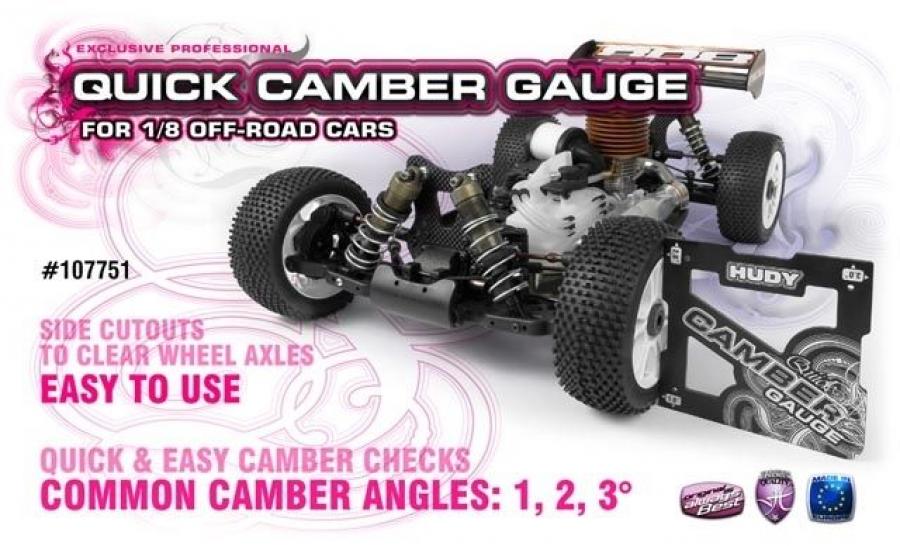 Quick Camber Gauge 1-2-3deg  1/8 Off-Road