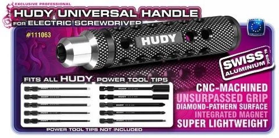 Uni handle for powertool pins