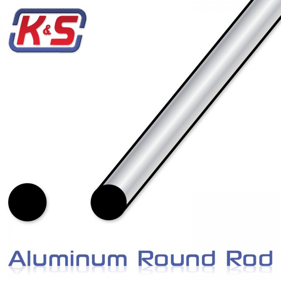 Bendable Aluminium Rod 2.4 & 3.2mm 305mm (4pcs)
