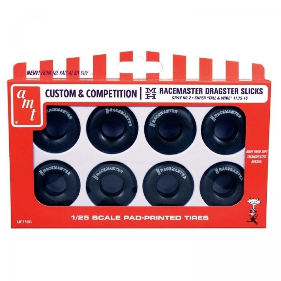 M&H Racemasters Jumbo Drag Slicks Tire Pack