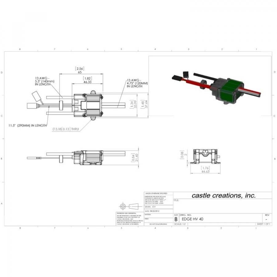 Phoenix Edge HV-40 50V 40A ESC