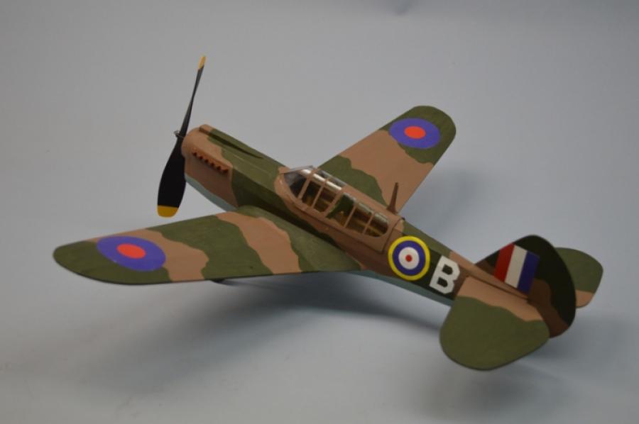 P-40 Kittyhawk 457mm Wood Kit
