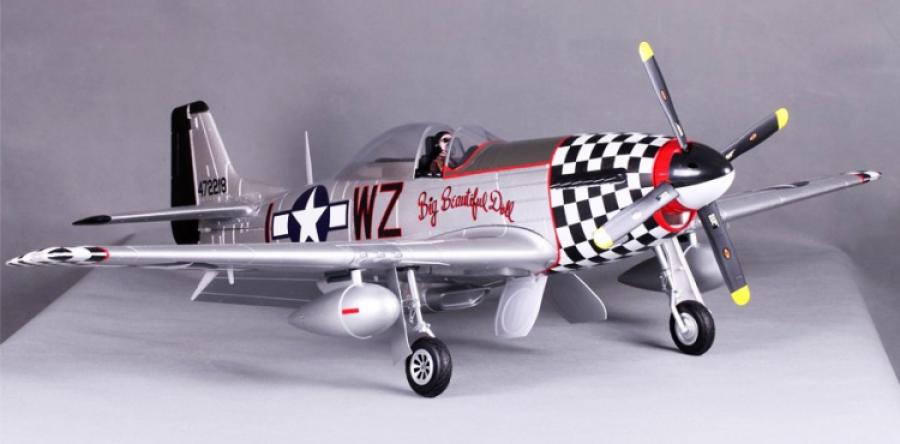 P-51D V8 PNP Big Beautiful Doll 1440mm DISC.