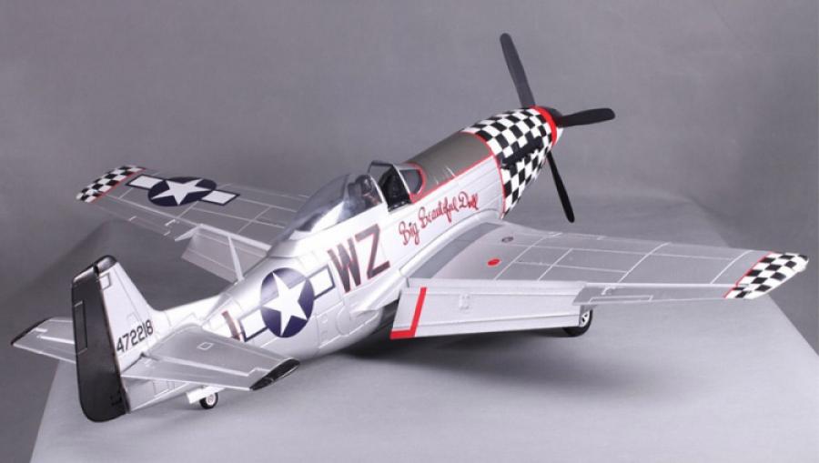 P-51D V8 PNP Big Beautiful Doll 1440mm DISC.