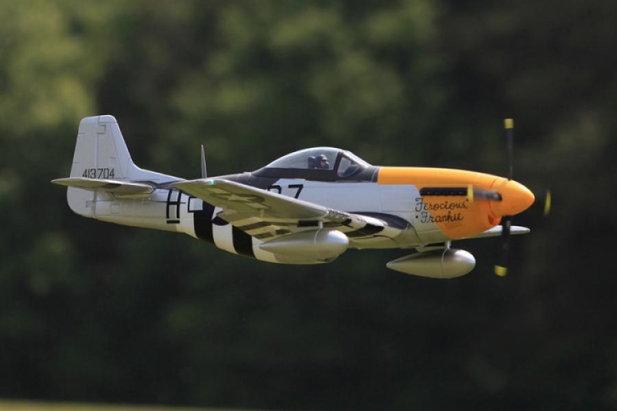 P-51D V8 PNP Ferocious Frankie 1440mm wingspan * Disc.