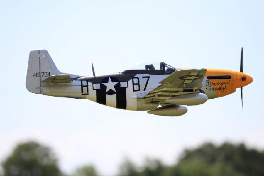 P-51D V8 PNP Ferocious Frankie 1440mm wingspan * Disc.