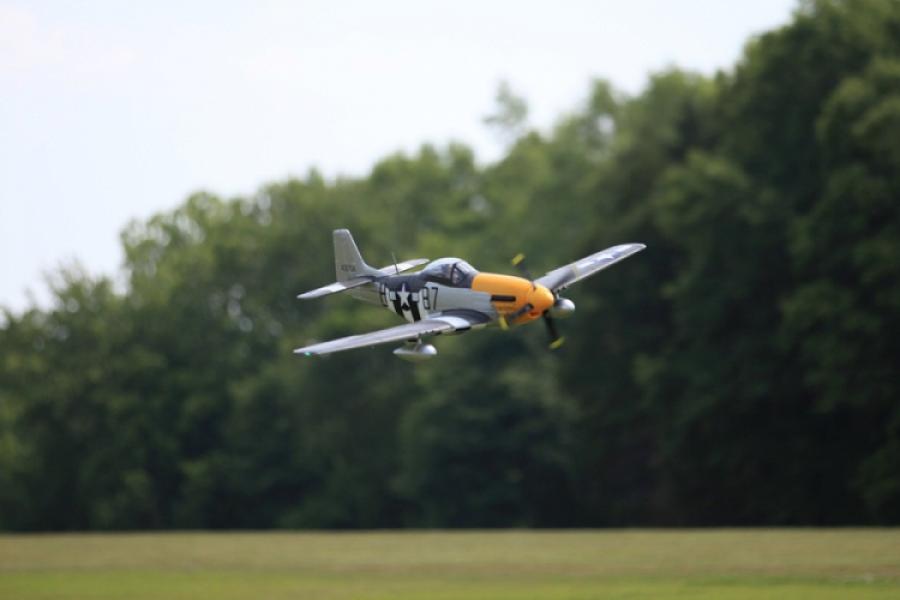 P-51D V8 PNP Ferocious Frankie 1440mm wingspan * Disc.