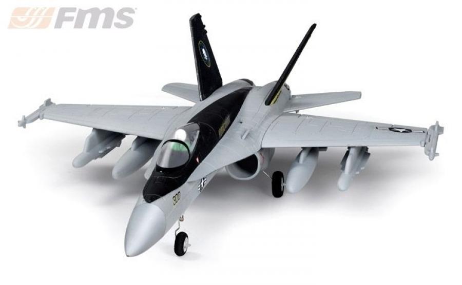 F-18 64mm Fan FMS PNP Grey DISC.