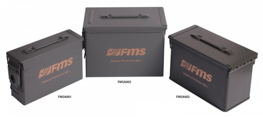 Battery Protection Box Small 279x97x185mm FMS