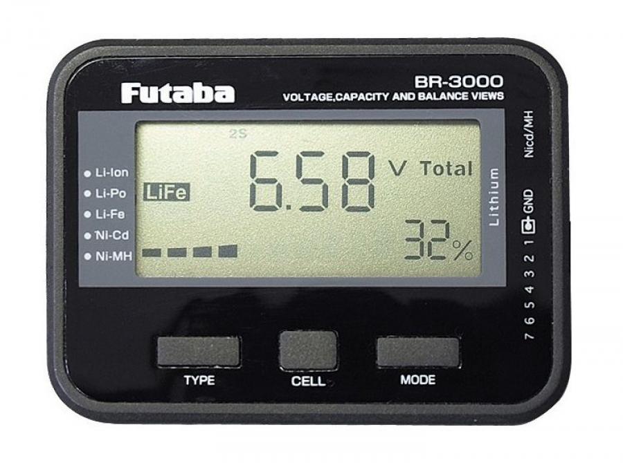 Battery Checker LiPo, LiFe, LiIon, NiMH & NiCd