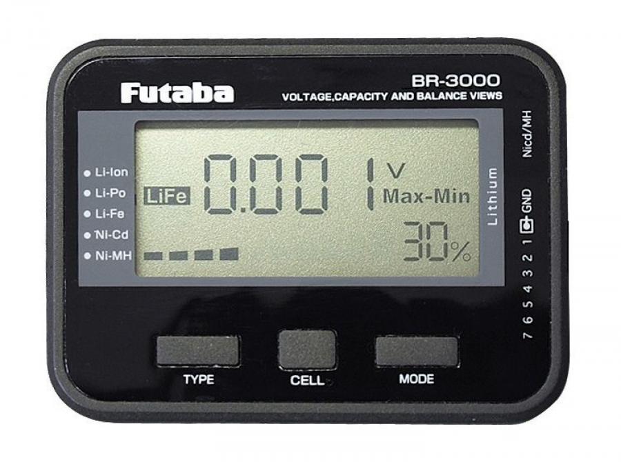 Battery Checker LiPo, LiFe, LiIon, NiMH & NiCd