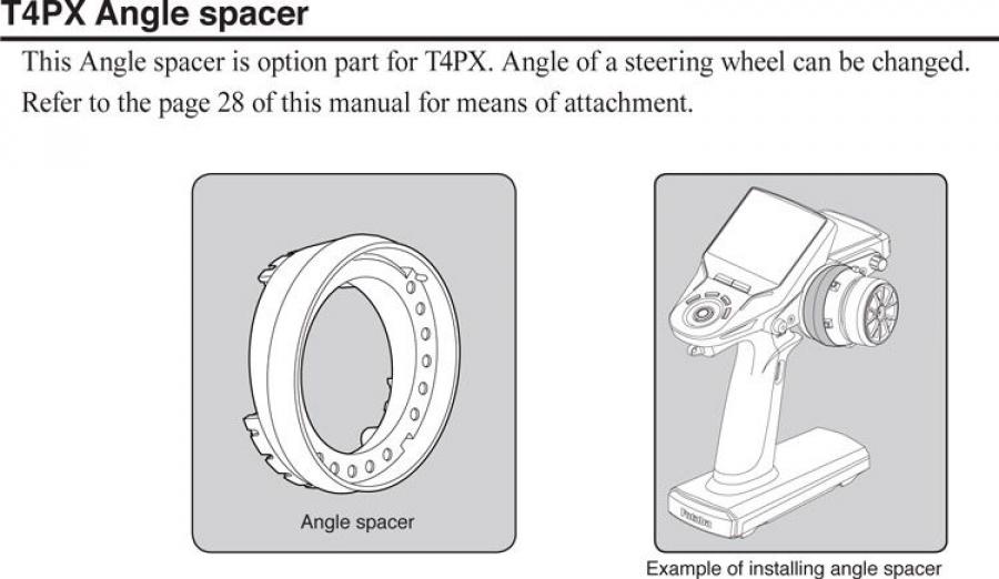 APA 10-deg Angle Adapter T4PV, T4PX, T7PX