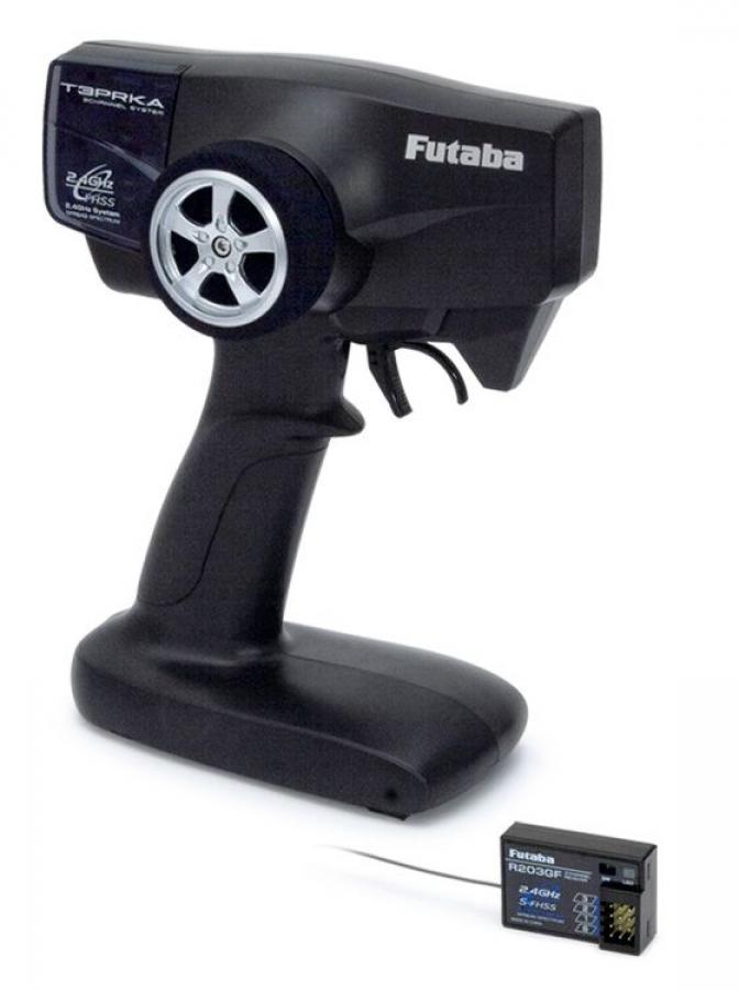 T3PRKA lähetin ja R203GF vastaanotin 2.4GHz FHSS