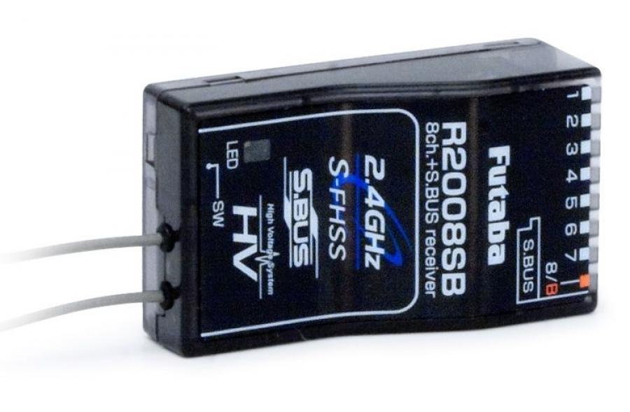T8J radio S-FHSS 2.4G with R2008SB DISCO