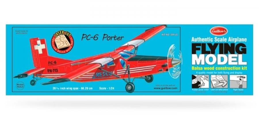 PC6 Porter model kit -Laser Cut