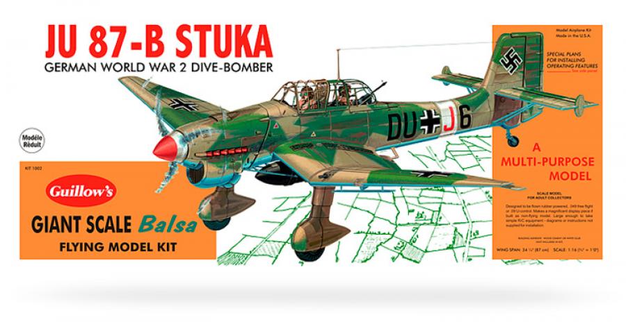 Stuka 3/4" scale kit Guillow