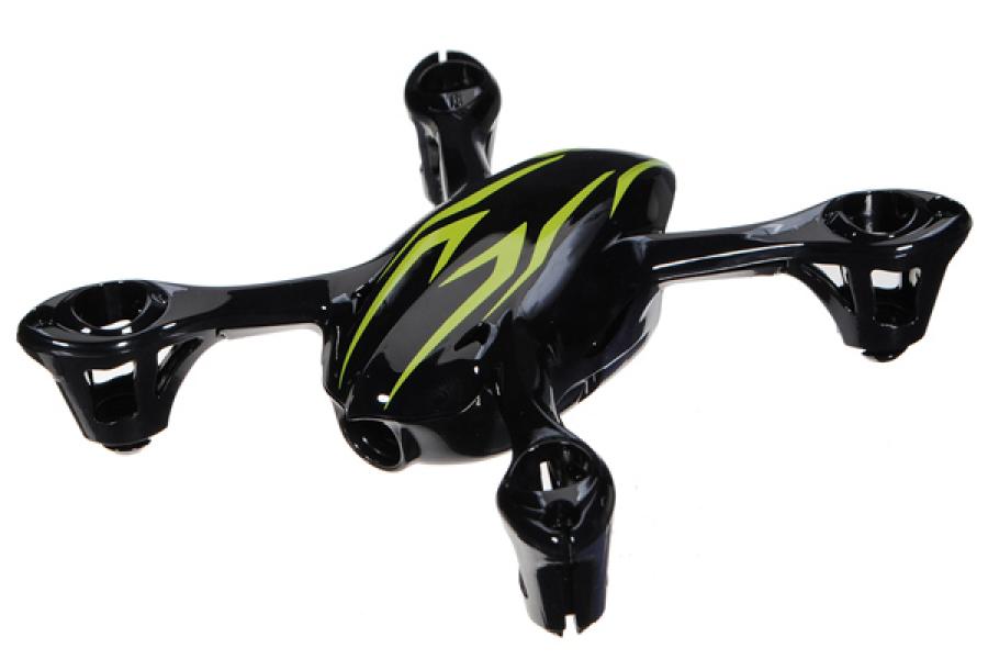 Body Shell X4 Camera version H107C black/green