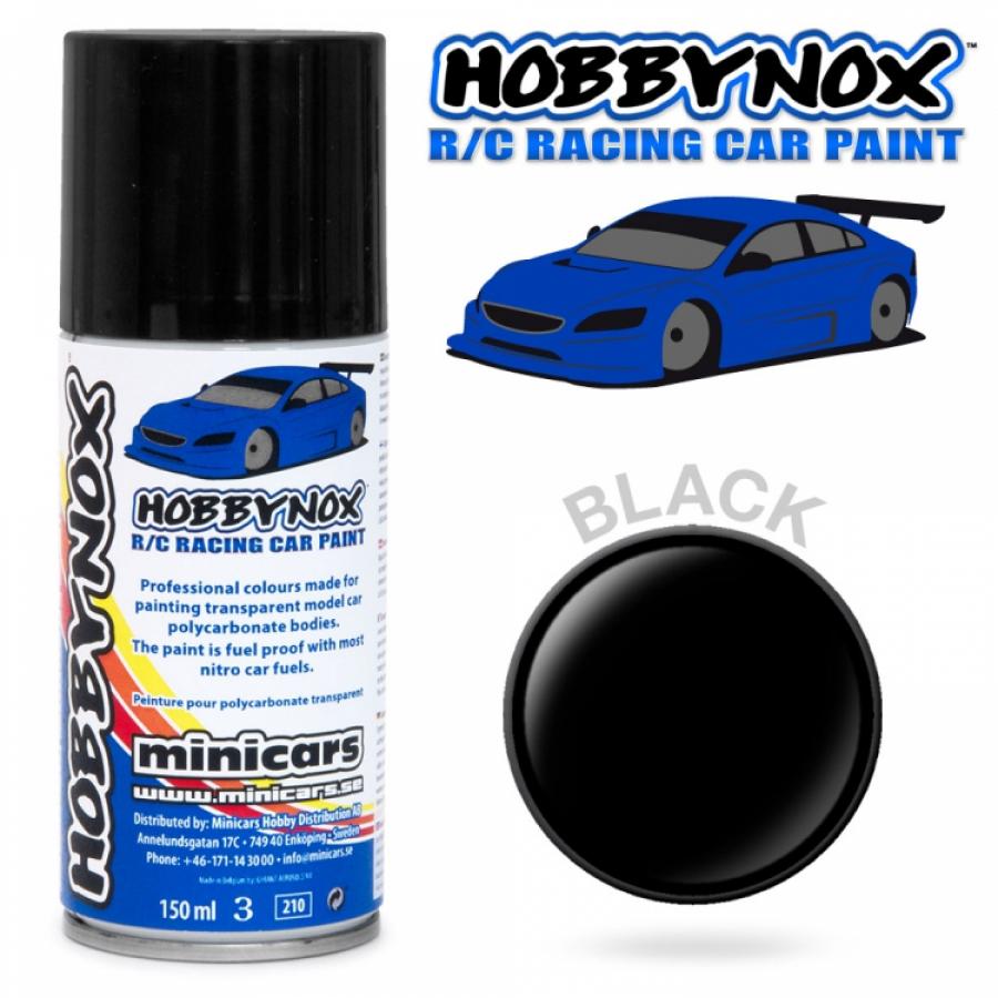 Black R/C Racing Car Spray Paint 150 ml