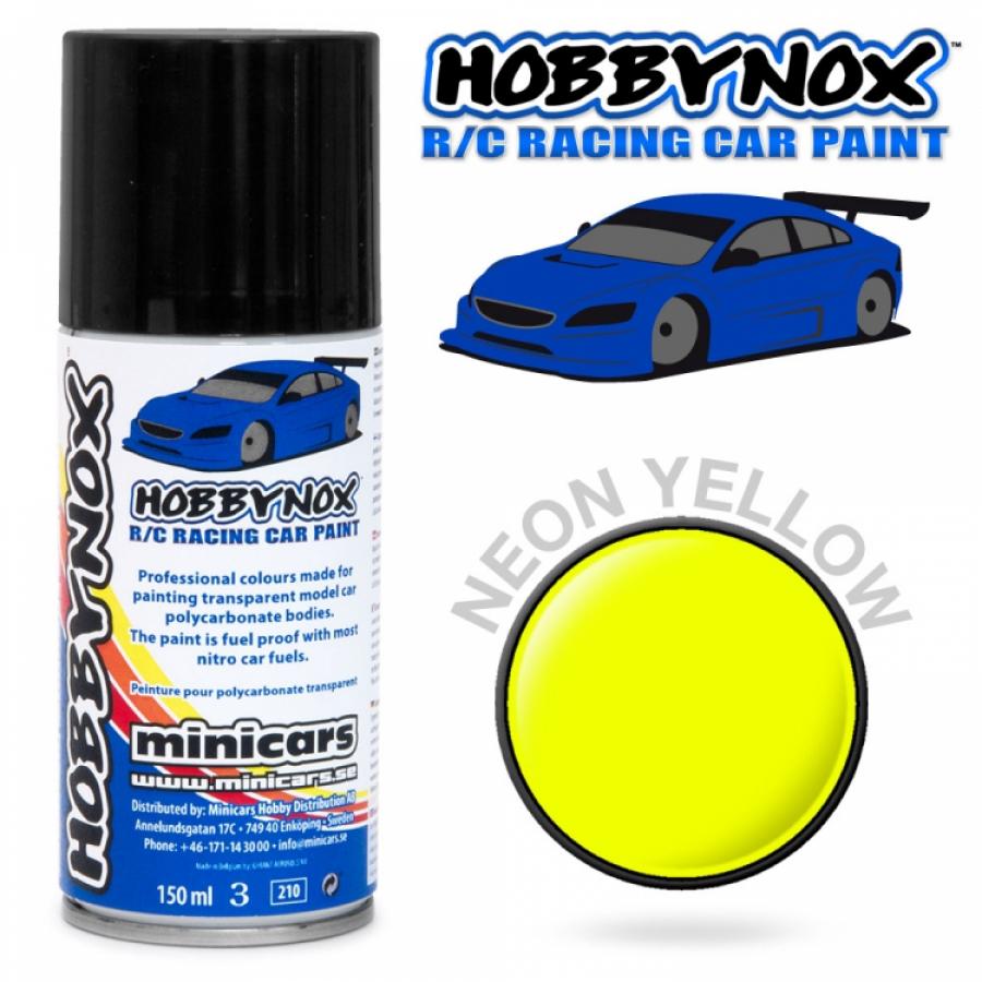 Neon Yellow R/C Racing Car Spray Paint 150 ml