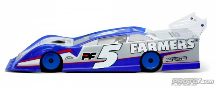 Nor'easter Clear Body for Dirt Oval#