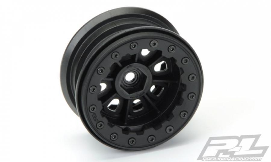 Denali 2.2" Black Wheels for Crawlers (2)
