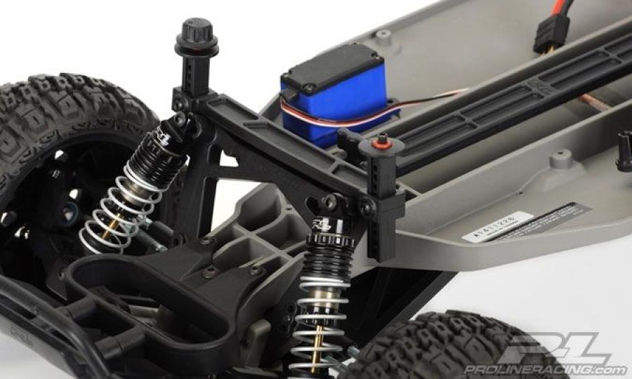 Extended Front and Rear Body Mounts for Slash 2wd