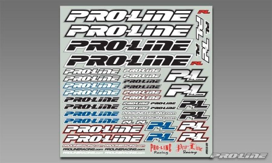 Pro-Line Team Decal sheet