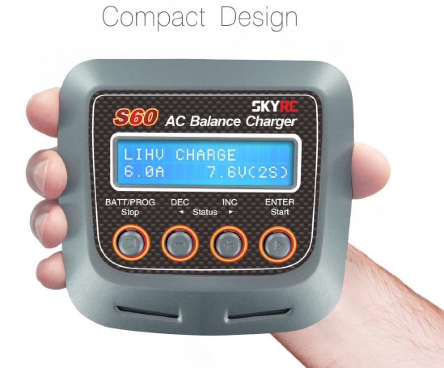SkyRC S60 Charger 60W 240VAC