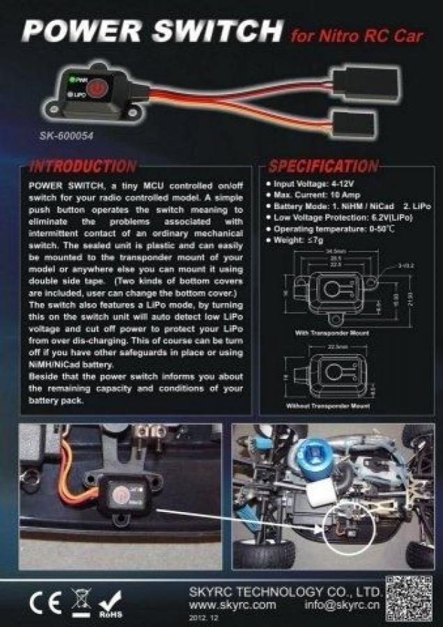 Power Switch Electronic switch 10A