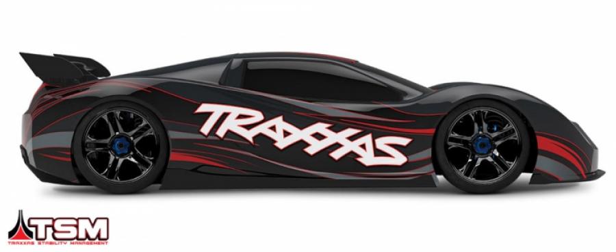 Traxxas XO-1 Supercar 1:7  RTR, TQi link, TSM RC-auto ilman akkua ja laturia TRX64077-3