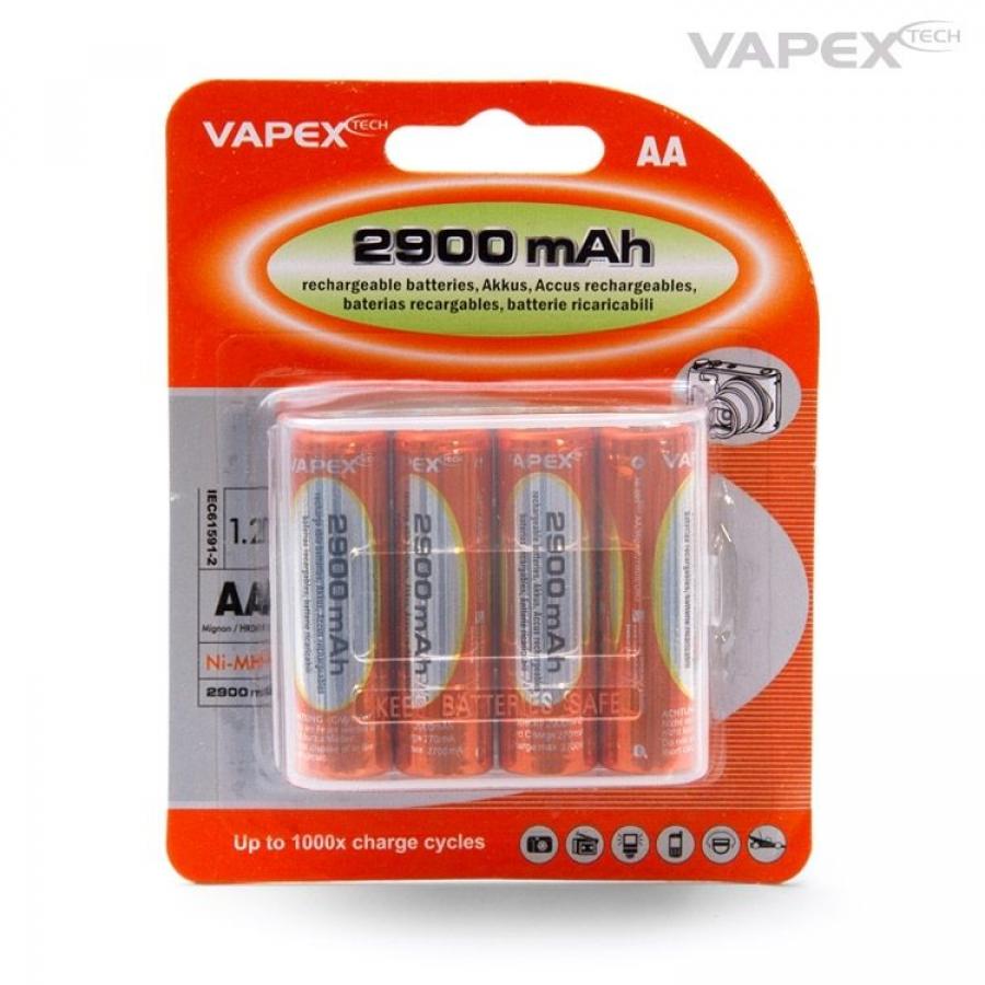 AA/R6 Battery NiMH 2900mAh 4pcs