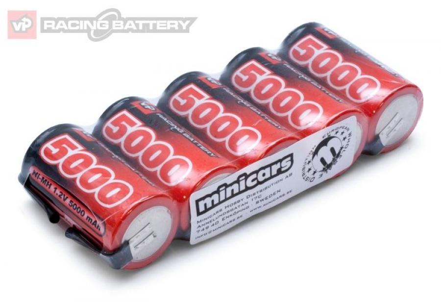 NiMH Akku 1,2V 5000mAh Sub-C