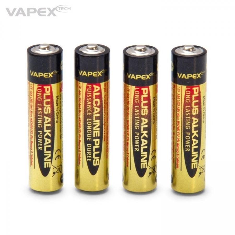 Plus Alkaline batteries AAA 4