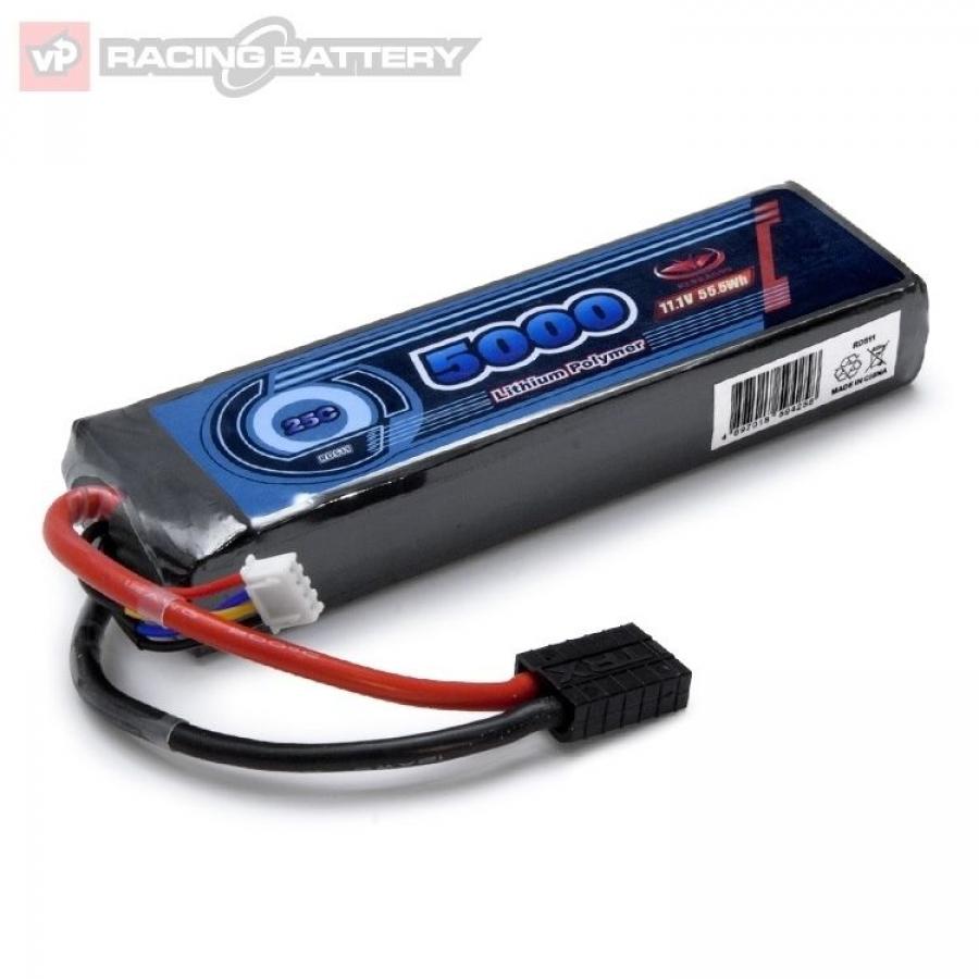 Li-Po Akku 3S 11,1V 5000mAh 25C TRX-kontakt