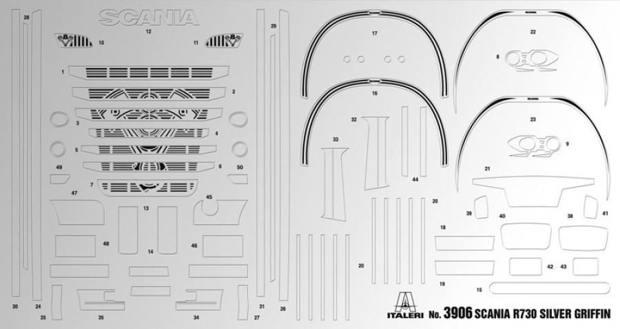 Italeri 1/24 SCANIA R730 STREAMLINE