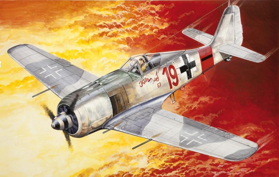 Italeri 1/72 Fw 190 A-8 (Model set)