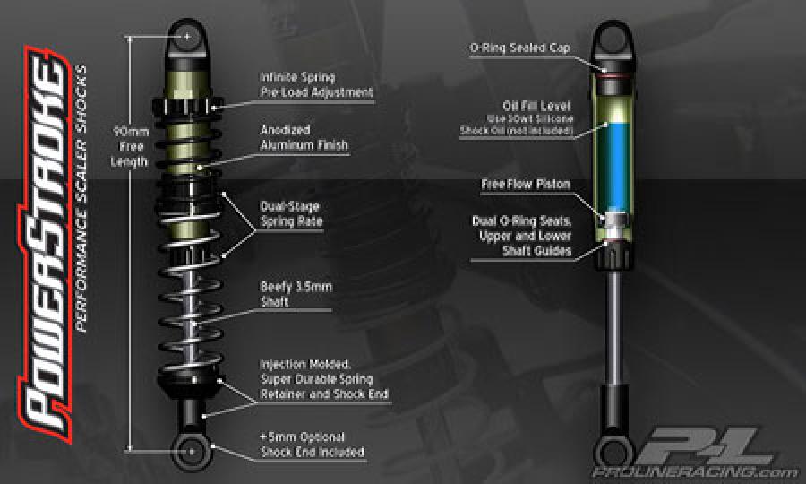 Powerstroke Scaler Dampers for Crawlers
