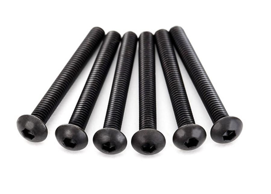 Traxxas Screws M4x35 Button-head Hex Socket (6) TRX2595